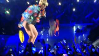 FU (feat. French Montana) - Miley Cyrus / BANGERZ TOUR 2014 CHILE