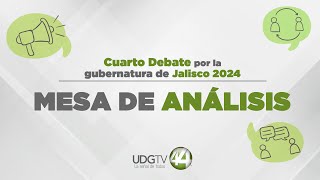 #EnVivo 🔴 | Mesa de análisis posterior al 4° debate entre candidaturas a la Gubernatura de Jalisco