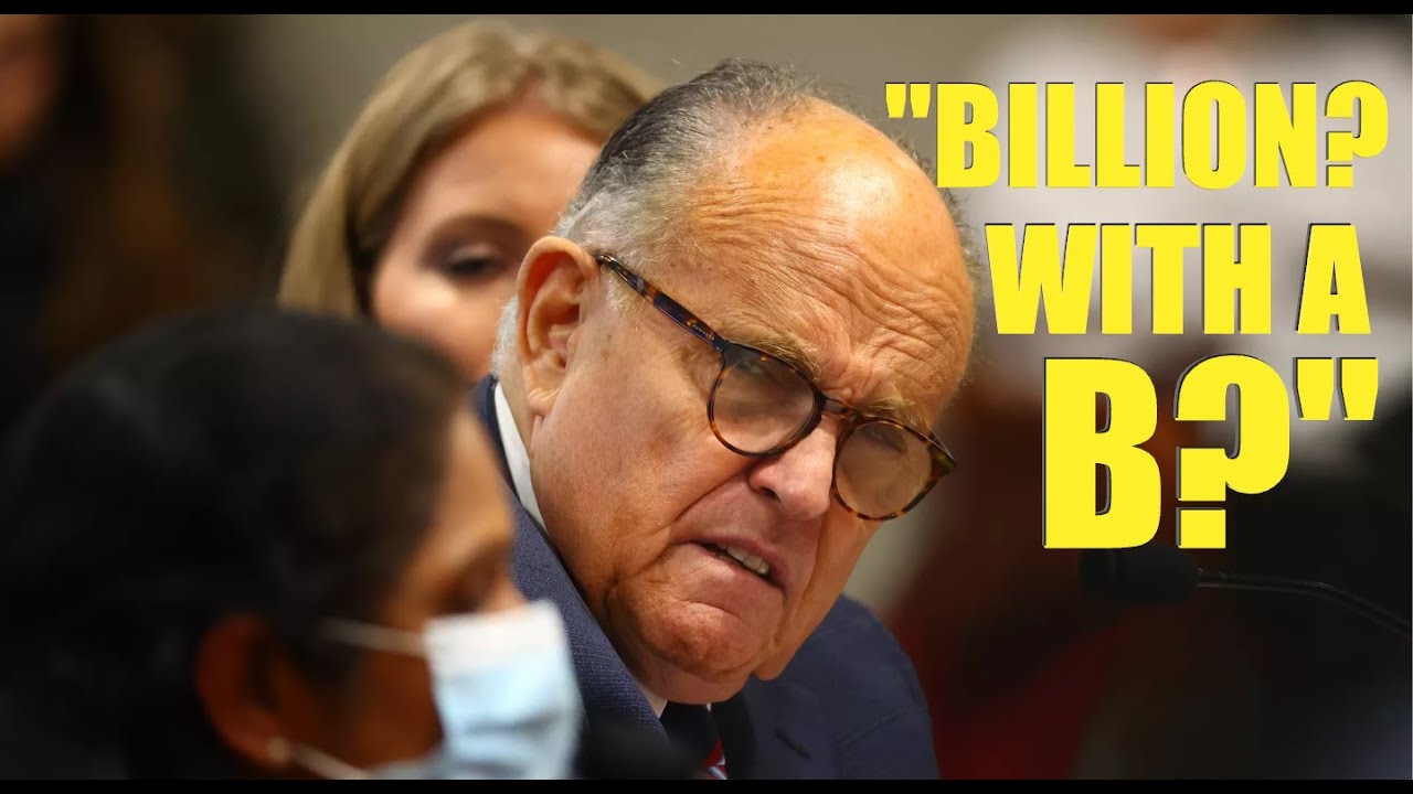 Dominion SUES Rudy Giuliani For $1.3 BILLION - YouTube