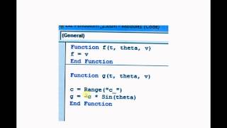 Second Order Ode Pendulum using Matlab