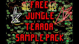 FREE SAMPLE PACK "Kickz N Drumz" of JUNGLE TERROR By AZFOR | SAMPLE PACK 🎛🔥💥