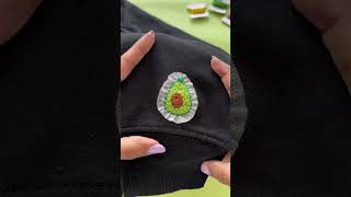 Avo great day!!🥑embroidery sticker, sweatshirt embroidery. Avocado. How to embroider.