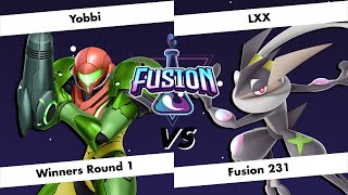 Fusion # 231 - Yobbi (Samus) vs LXX (Greninja) - Winners Round 1