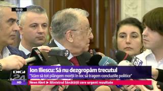 Ion Iliescu despre dosarul Revoluției: „Ce rost are să dezgropăm aşa ceva?”