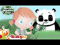 Wild Animals Videos 🐼 🦁  | Giraffe, Panda & Lion | World Wildlife Day @BabyTV