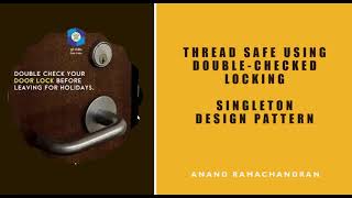 Threadsafe Double Check Locking - Singleton Design pattern in C#