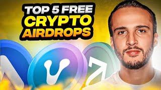 Top 5 FREE Crypto Airdrops