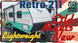 RV Tour: STYLISH \u0026 LIGHT 2022 Retro 211 by Riverside