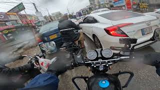 PWD Society In Rain 4K POV Bike Ride | GoPro Motorcycle Drive | Streets Of Pakistan 🇵🇰 | ISB | 2022