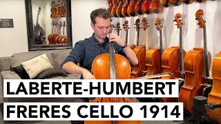 Laberte-Humbert Freres Cello Mirecourt 1914 ***SOLD***