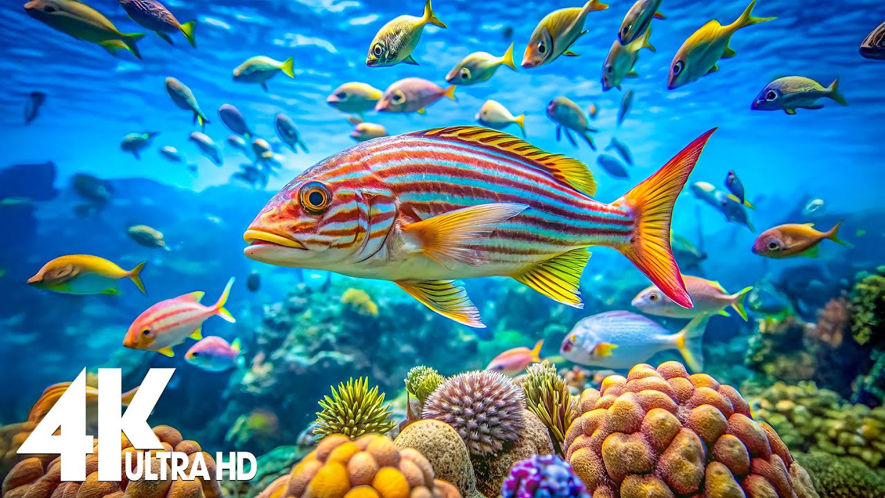 Aquarium 4k Video Ultra Hd Captivating Moments With Beautiful Coral