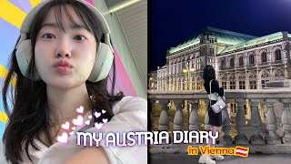 [VLOG] 혼자서 2박3일 오스트리아 비엔나 도장 깨기🇦🇹ㅣ유럽여행ㅣ빈 미술사 박물관ㅣ벨베데르 궁전ㅣ비엔나 3대 카페ㅣ교환학생