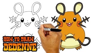 How to Draw Pokemon | Dedenne