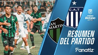 San Martín San Juan 0 vs 1 Talleres de Cordoba - Resumen del Partido | #TorneoApertura2025