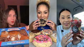 Dessert TikTok ASMR mukbang compilation! #14