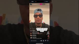 Cory Hardrict talks Divorce in the black on IG LIVE