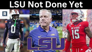 LSU Football NOT DONE Yet In The Transfer Portal | More Targets Emerge | LSU Transfer Portal News