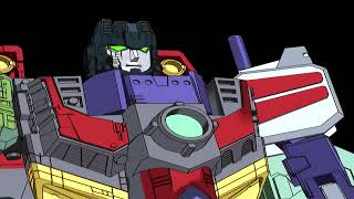 Starscream begin tortured by Megatron #transformersenergon.