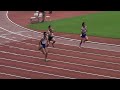 2015.06.27 岡山県選手権 男子100ｍ 予選24組