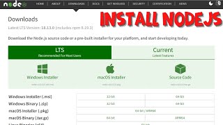 Install Nodejs and Start Your Angular Project!