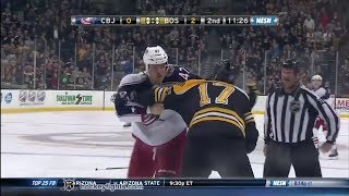 Dalton Prout vs Milan Lucic Nov 30, 2013