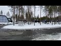 Overview in our Glass Hotel in Santa Claus Village @ Lapland Finland