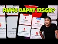 RM40 Dapat 125GB?-Pelik La Kalau Hotlink Belanja Murah-Hotlink Streaming Plan