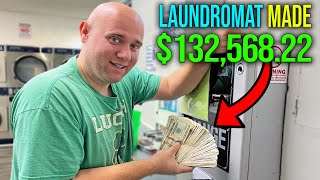 My Laundromat Has Made $132,568.22