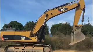 Used Excavator Cat 345d Crawler Heavy Equipment Machine