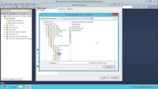 Microsoft SQL Server Exam 70-461 Tutorial | Attaching The Sample Database