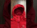 arcteryx atom lt hoody vermillion color fashion winter jacket unboxing