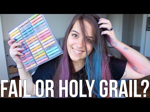Beauty Hacks: Fail or Holy Grail? ♥ DIY Hair Chalk | Ellko Beauty Hacks: Fail or Holy Grail? ♥ DIY Hair Chalk | Ellko