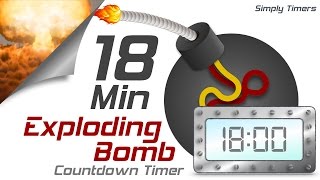 18 min exploding countdown timer