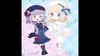 Luna and eto (winter) 🌙⭐