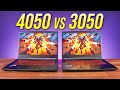 RTX 4050 vs 3050 Laptop Comparison - 25 Games Tested!