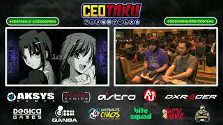 CEOTAKU 2018 MBAACC Top 8 - BRICK vs GRITS DERRICK