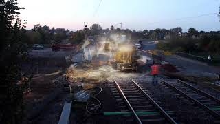 Erneuerung der Eisenbahnüberführung in Kahl am Main, Strecke 3660