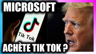 Microsoft négocie pour racheter TikTok pour 100 milliards !