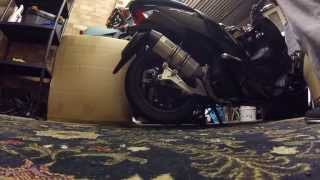 NEW HONDA PCX125  2015 EXHAUST SAUND BEAMS EVO II TITANIUM FULL SYSTEM  UK PL  KS LIFE VLOG