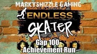 Endless Skater Gap 100 Achievement on Rooftop - Windows 8 Win8 Five Line Markyshizzle Guide