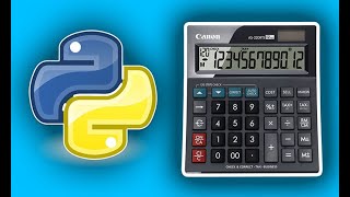 How to build math calculator in python IDLE
