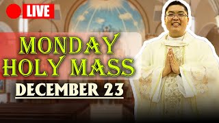 FILIPINO DAILY MASS LIVE TODAY || Monday DECEMBER 23, 2024 || MISA DE GALLO, SIMBANG GABI 2024