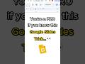 You're a PRO 🫵🏻 if you know this Google Slides Trick #googleslides #presentation #powerpoint