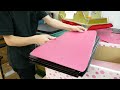 amazing school backpack factory for elementary school students in japan that production process