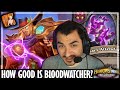 BLOODWATCHER IS WAY BETTER THAN YOU THINK! - Hearthstone Battlegrounds