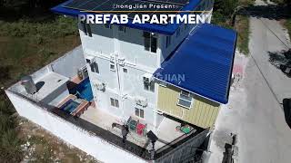 Prefab Container Dormitory Type [Drone Shot] - by ZhongJian Prefab Container