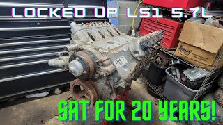 This is BAD!! Sat for 20 YEARS! Locked up ls1 teardown! What went wrong with this engine?!