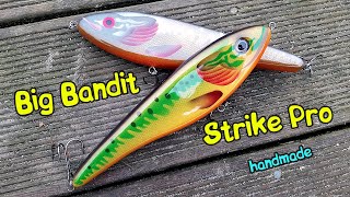 DIY Big Bandit jerkbait! Water test + COMPETITION