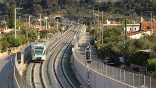 Train Action Around Diakofto: New Railway Line Kiato - Aigio \u0026 Rack Railway Diakofto - Kalavrita