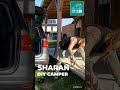 sharan camper just got an upgrade 😎🥳🚘👉 sharancamper carcamping diycarcamping